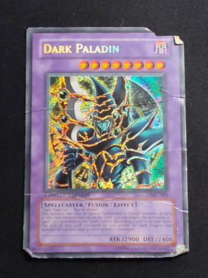 Dark Paladin DMG-001 Limited Edition Yu-Gi-Oh Secret Rare Promo Card DAMAGED-image