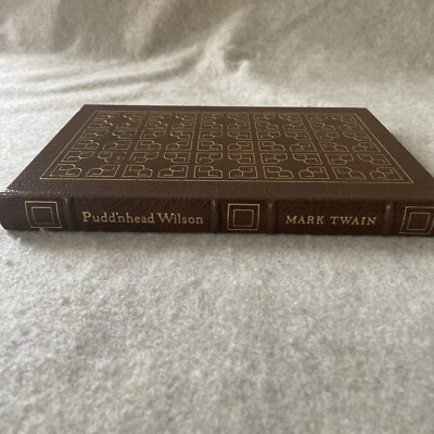 Easton Press Masterpieces Pudd'nhead Wilson by Mark Twain NEAR MINT MA-image