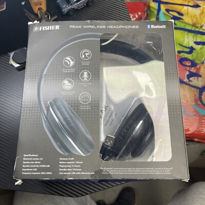 Fisher Peak Wireless Headphones Bluetooth Over The Ear Headphones Made In USA-image