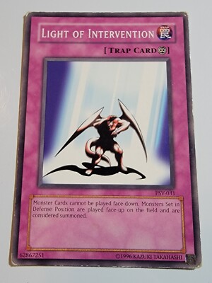 Light Of Intervention PSV-031 Common Unlimited Yugioh-image