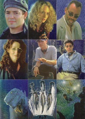 Godzilla Movie 1998 JPP/Amada Complete Metal Tek Base Card Set of 60-image