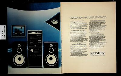 1983 Fisher Ultimate Experience Stereo Radio Set Vintage Print Ad 16768-image