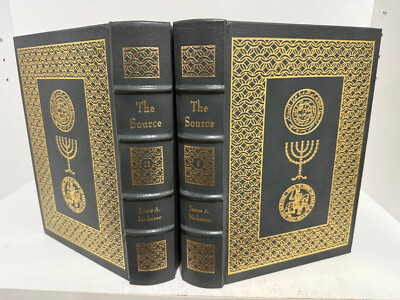 Easton Press James A. Michener - The Source 2 Vol-image