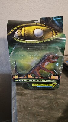 Trendmasters Godzilla Razor Fang Figure In Package Bent  Card  1998-image