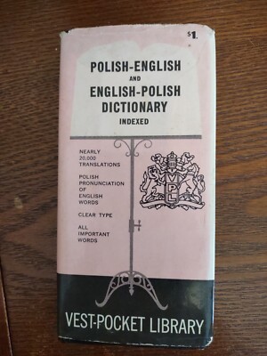 Polish-English and English-Polish Dictionary 1955 by Ottenheimer-image