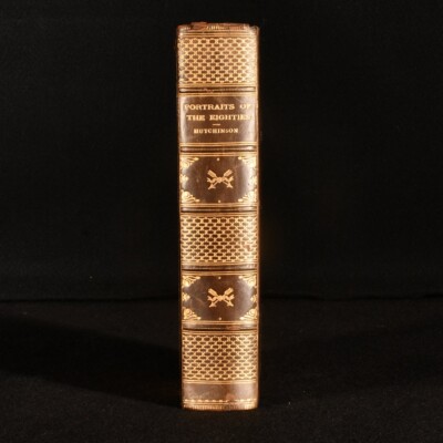 1920 Portraits Of The Eighties Horace G Hutchinson First Edition Scarce Illus...-image