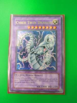 YuGiOh! 1x CYBER TWIN DRAGON - DR04 EN035 - Ultra Rare-image