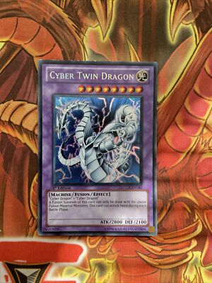 LCGX-EN180 Cyber Twin Dragon - Secret Rare - 1st Edition - LP-image