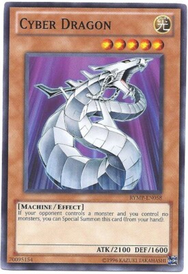 3 x Cyber Dragon - RYMP-EN058 - Common - Unlimited Edition Near Mint, English-image