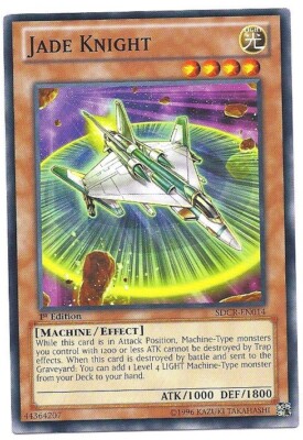 3 x Jade Knight - SDCR-EN014 - Common - 1st Edition Near Mint, English-image