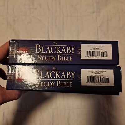 Blackaby Study Bible Black NIB !!! imitation leather-image