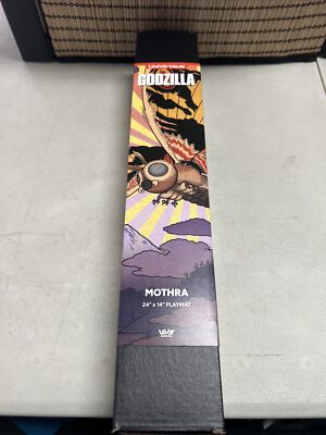 UniVersus Godzilla CCG - MOTHRA PLAYMAT Sealed New 24” x 14”-image