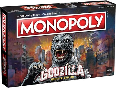 Monopoly: Godzilla | Based on Classic Monster Movie Franchise Godzilla -image