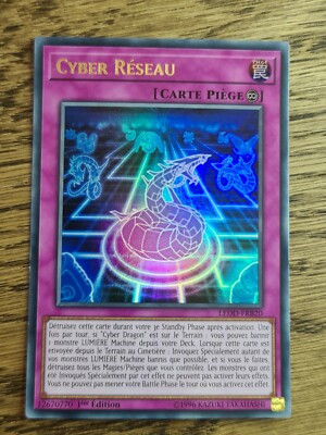 Cyber Network ● YUGIOH ● LEDD ● ULTRA RARE ● FRENCH ● 1st ● NM(-) #0453-image