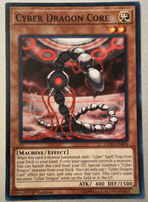 1x Yugioh Cyber Dragon Core LEDD-ENB04 Common 1st Edition Mint/Near Mint-image