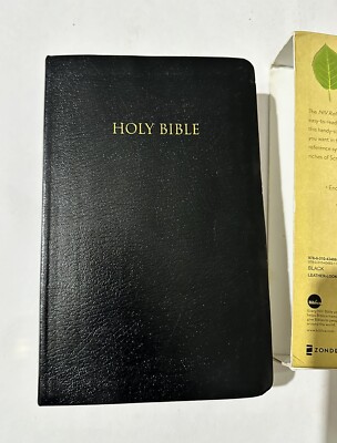 Large Print Reference Bible NIV 12pt Zondervan Leather 2011-image