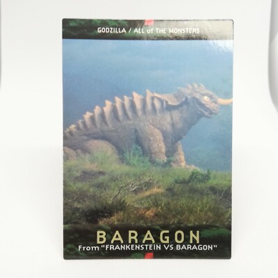 No.16 BARAGON GODZILLA Card 1996 Caddass Masters First Edition BANDAI Japan-image
