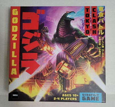 Godzilla Tokyo Clash Board Strategy Game - Brand New-image
