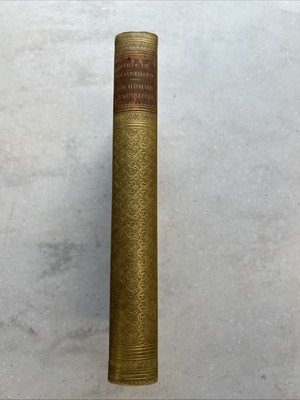 1877 Vintage French Leather / Un Homme D'Autrefois Costa De Beauregard-image