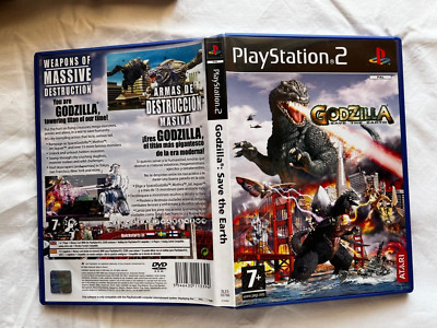 GODZILLA SAVE THE EARTH Sony Playstation 2 PS2 PAL UK Exclusive Espana CIB-image