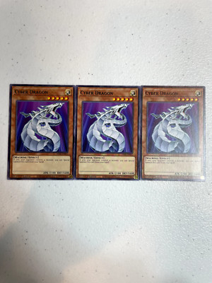yugioh cyber dragon common 3x stax-en015 playset STAX / STAS -image