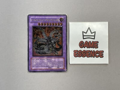 Yu-Gi-Oh! Chimeratech Over-Dragon POTD-FR034 Ultimate Rare FR Cyber-image