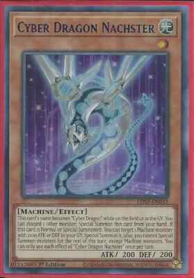 Yugioh - Cyber Dragon Nachster - Ultra Rare Holographic - 1st Edition Card-image
