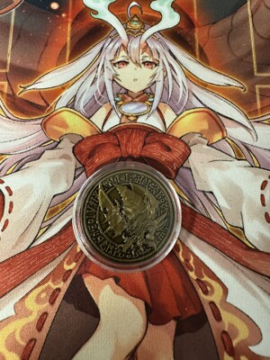 Yu-Gi-Oh! YCS Pre-Reg Coin - Gold Dark Paladin-image
