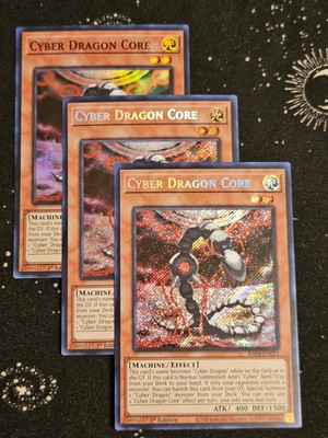 3 of Cyber Dragon Core, Yugioh TCG-image