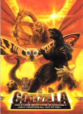 Godzilla Custom Movie Card-image