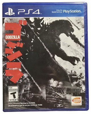 Godzilla (PlayStation 4 PS4) US NTSC-U New Sealed Great Condition Rare Game!-image