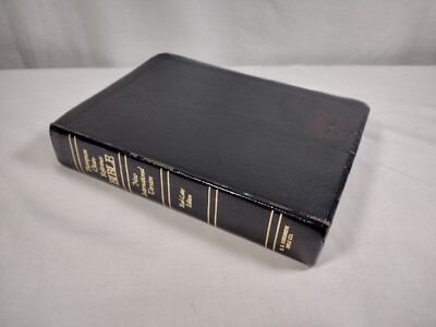 Thompson Chain Reference Bible 1984 NIV Black Bonded Leather B.B. Kirkbride Bibl-image