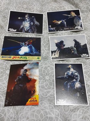 Godzilla Mothra Postcard Set 6 Pieces Card Collection Collectible Used-image