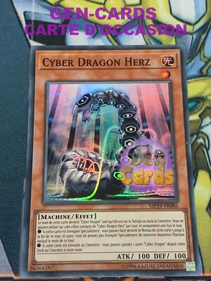 USED Yu Gi Oh CYBER DRAGON HEART Card mp19-fr086-image