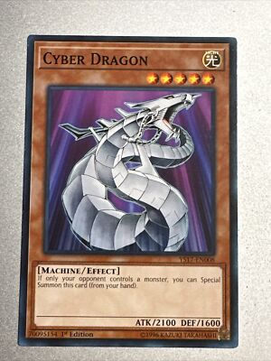 Yugioh 1x Cyber Dragon YS17-EN008 1st Edition Common Mint/Near Mint NM English-image