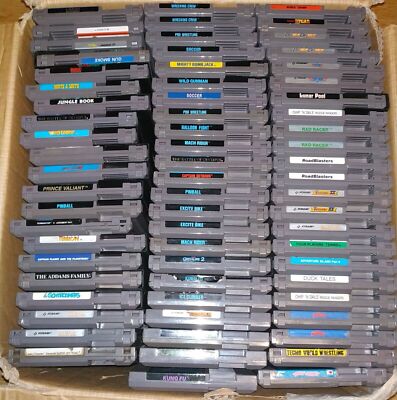 NINTENDO NES AJ GAMES - CHOOSE THE ONE YOU PREFER - MOST PAL-B SPAIN-image