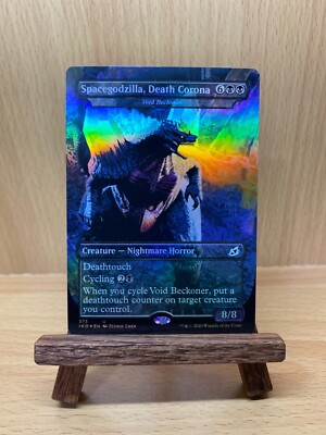 Foil Spacegodzilla, Death Corona - Void Beckoner - NM - MTG Magic The Gathering-image