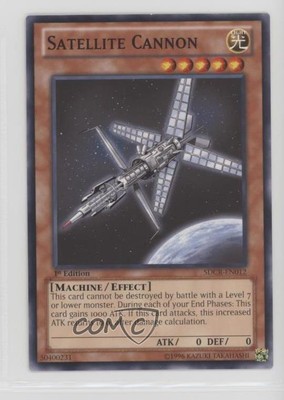 2014 Yu-Gi-Oh! Cyber Dragon Revolution 1st Edition Satellite Cannon 0y59-image
