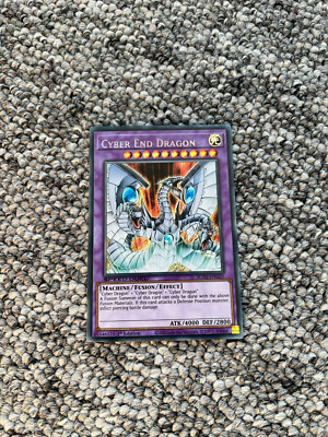 YU-GI-OH Card SGX1-ENG21 Cyber End Dragon Secret Rare 1st Edition-image