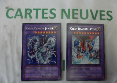 YuGiOh Cyber Dragon + Cyber Dragon Pair Zane Truesdale Card New-image
