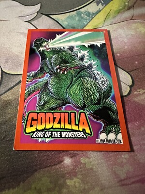 1994 Mecha-Godzilla King Of The Monsters #6 Toho Co Trendmasters Red Card-image