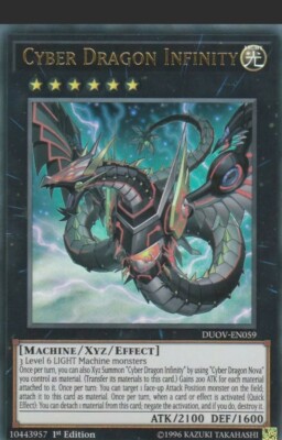 Cyber Dragon Infinity - Ultra Rare - DUOV-EN059-image
