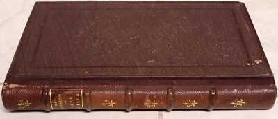 La Vie Reelle Par Madame Bourdon. Paris 1875. French Language 1/4 Leather-image