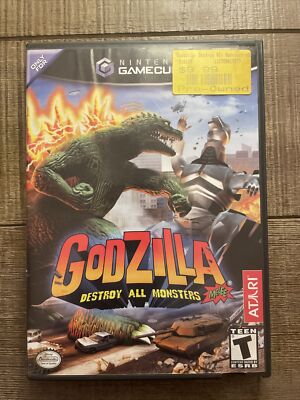Godzilla: Destroy All Monsters Melee (Nintendo GameCube, 2002) CIB-image