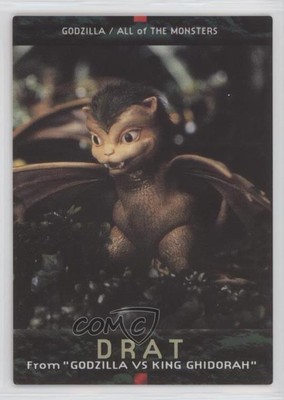 1996 Bandai Carddass Godzilla All of The Monsters Drat #49 0b67-image