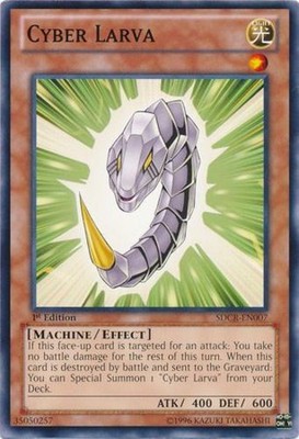 Cyber Larva - SDCR-EN007 - Common - 1st Edition - Lightly Played-image