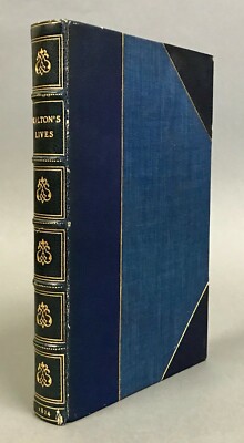 Fine Bayntun Binding   Izaak Walton  Walton’s Lives  New Edition  Oxford  1824  -image