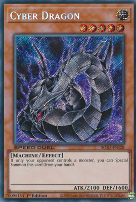 Cyber Dragon - SGX3-ENI28 - Secret Rare 1st Edition - NM-image