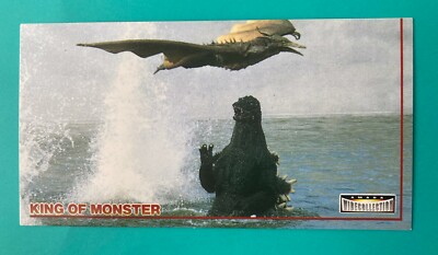 No.67 Godzilla Card  King of MONSTER TOHO Movie AMADA japanese F/S-image