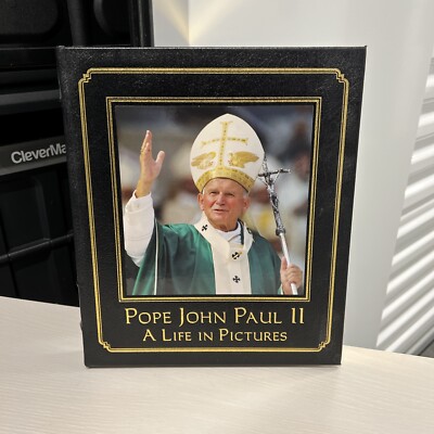 Dherbier, Verlhac POPE JOHN PAUL II: A LIFE IN PICTURES Easton Press 2005-image